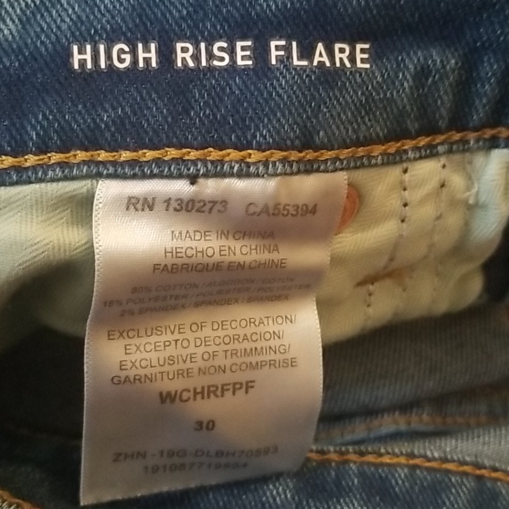 WRANGLER MODERN WOMEN'S HIGH RISE BUTTON FLARE JEA - Picture 9 of 12